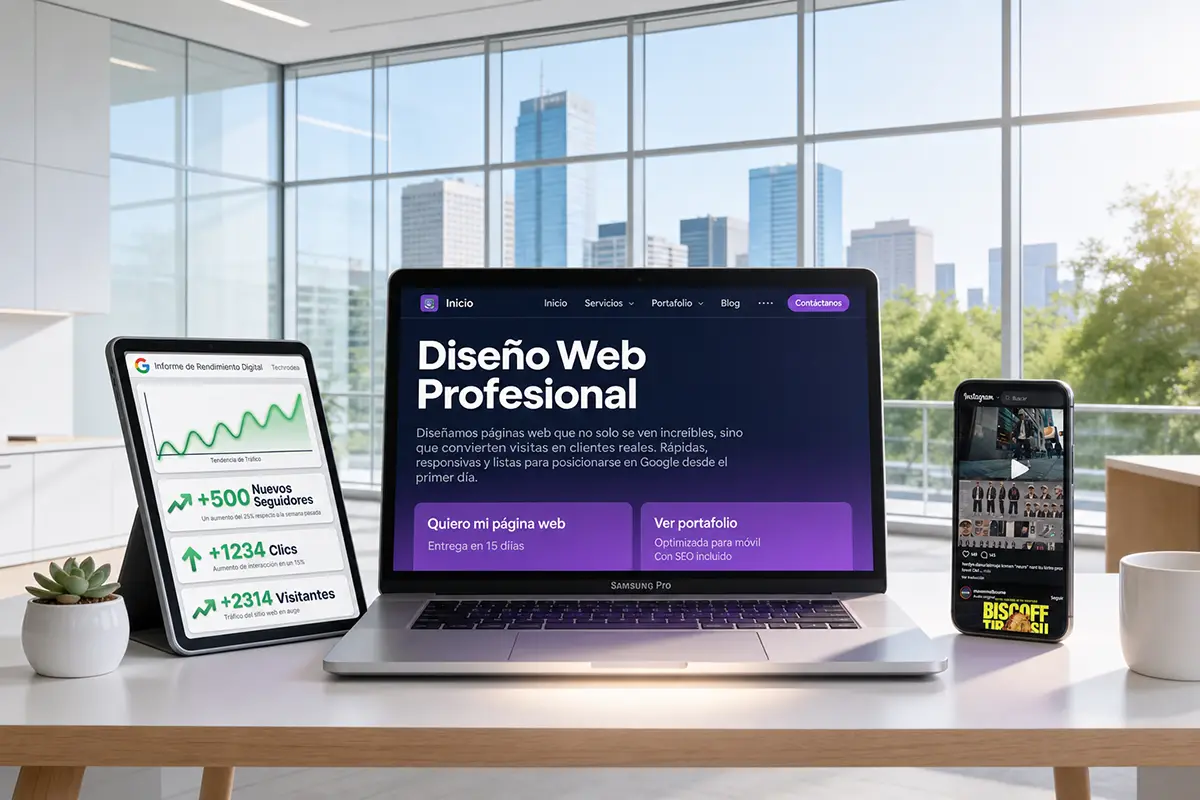 Agencia de diseño web y marketing digital en México